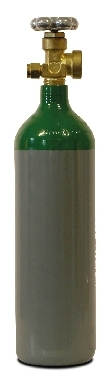 5% CO2/Argon Mix Gas Cylinder, 2L