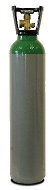 20% CO2/Argon Mix Gas Cylinder, 9L